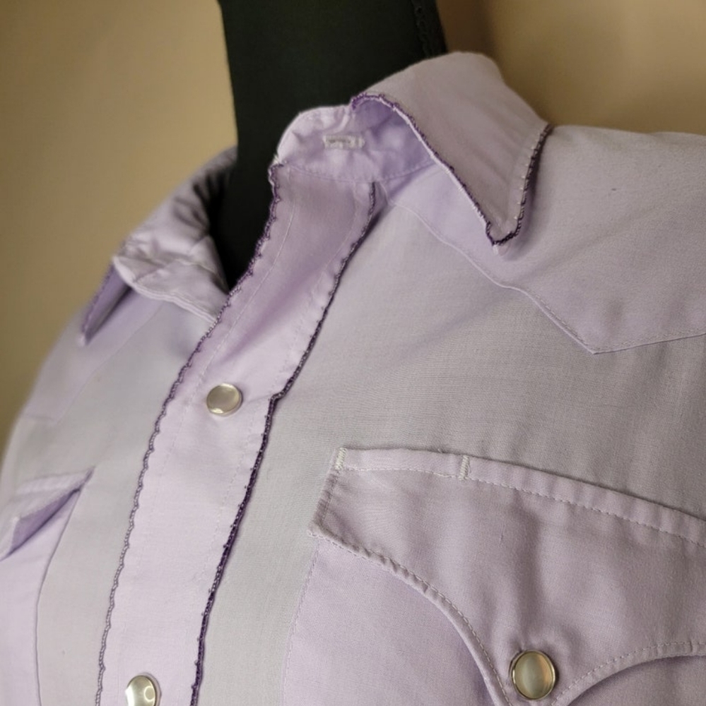 California Ranchwear Vintage pearl snap-h bar c